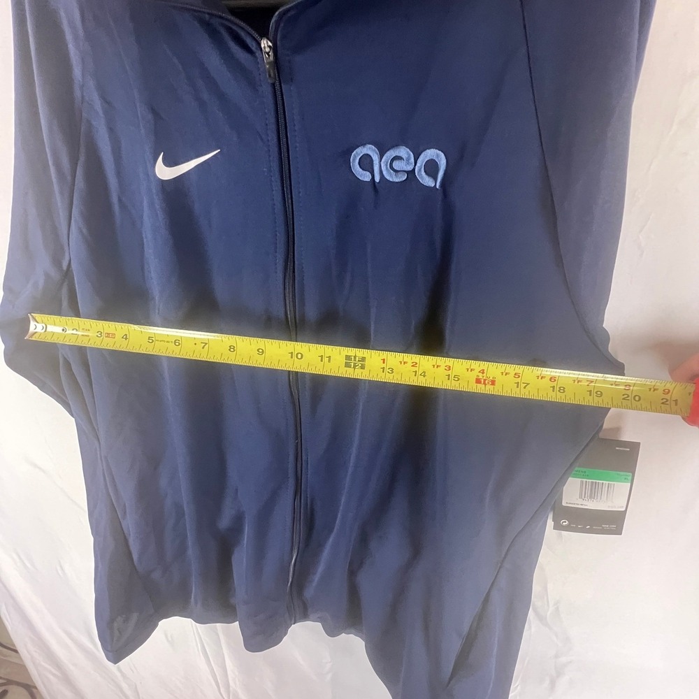 Nike Dri-FIT Mens XL Navy Blue AEA Full Zip Track Jacket CN9520-419 New - Picture 7 of 11
